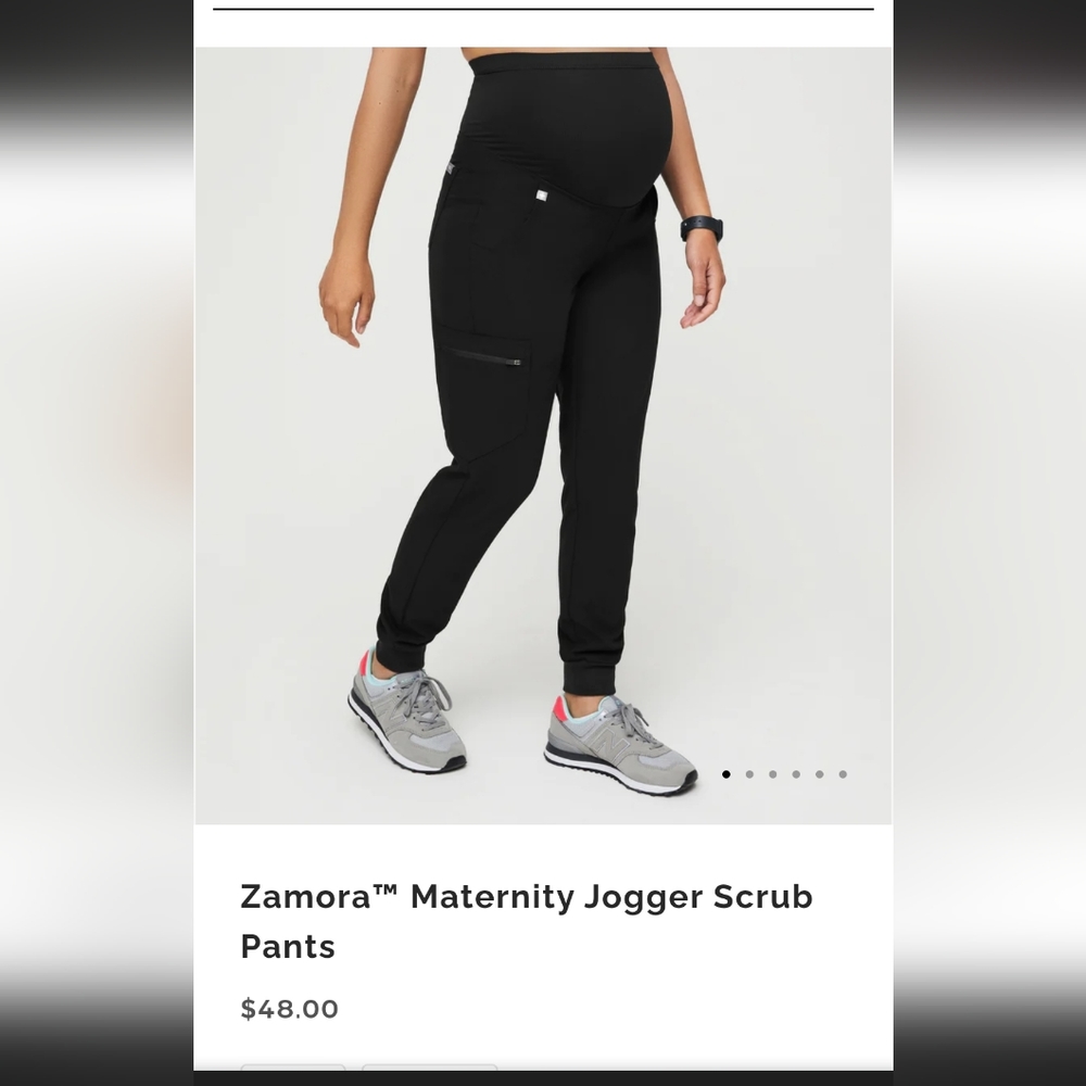 Figs Zamora maternity jogger scrubs size xs